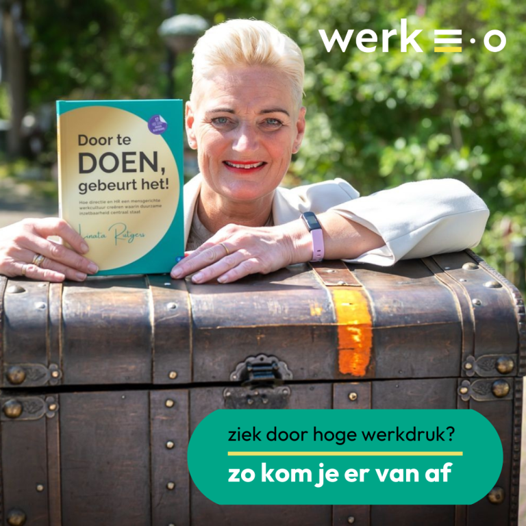 Hoe voorkom je ziekte door hoge werkdruk? Linata (51) uit Assen publiceert een boek hoe je het nu echt kunt aanpakken